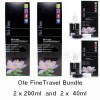 Pack size: Travel Bundle (2 x 200ml and 2 x 40ml)
