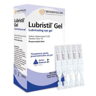 Buy Lubristil Gel Dry Eye Drops by Moorfields Eyecare Partners