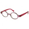 Reading Glasses - Womens - Louvre - Pink Stripe