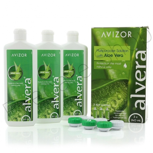 Alvera Avizor Contact Lens Multipurpose Solution 90 Day Pack