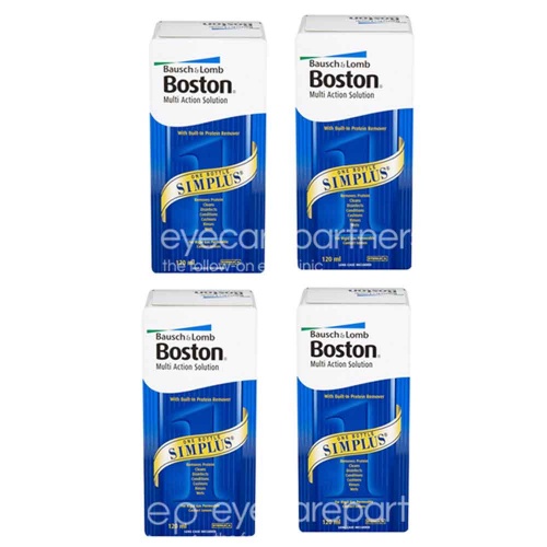Boston Simplus Contact Lens Solution-4 Pack