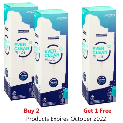 Ever Clean Plus by Avizor 225ml - *Sale - Buy 2 Get 1 Free* - Expiry October 2022 (Save £11.95)