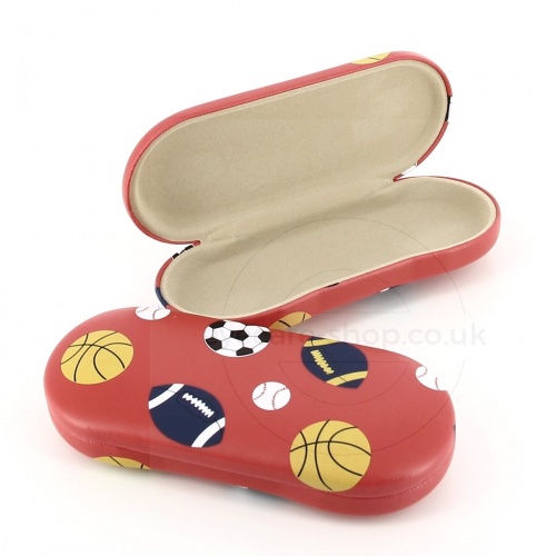 Fun Kids Glasses Case with Sports ball