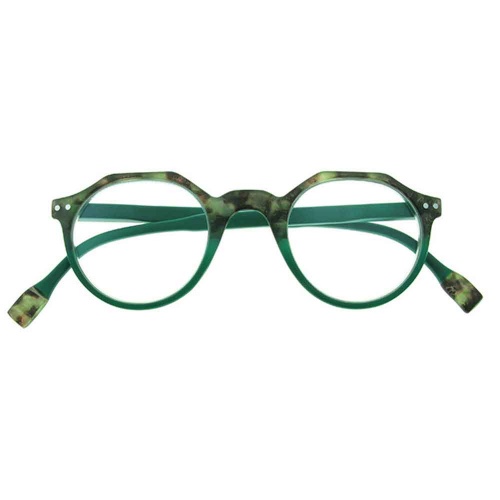 Reading Glasses - Unisex - Keaton - Tortoiseshell / Green