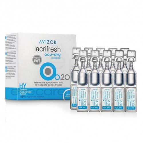 Avizor Lacrifresh Ocu-dry 0.2% Unit Dose