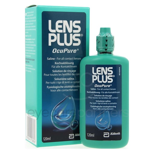 Saline Solution - Lens Plus 120ml