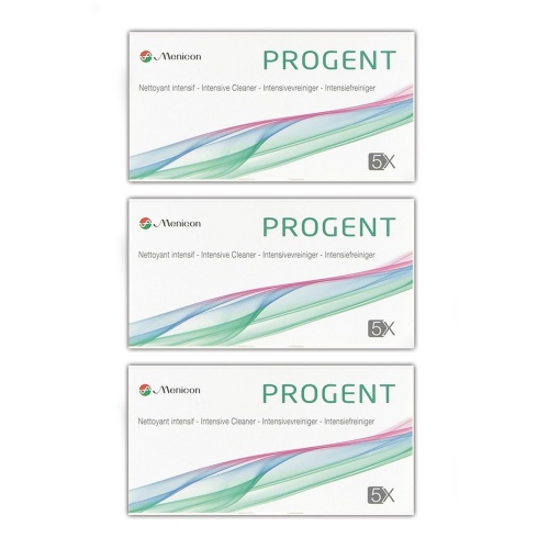 Menicon Progent  Triple Pack