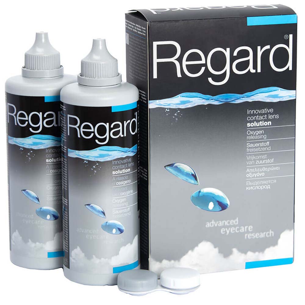 Regard Contact Lens Solution for SOFT lenses - 90 Days Supply