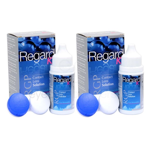 *Sale - 20% Off - Regard K RGP Lens Solution Travel Pack - 2 x 40ml - Product Expires January 2024