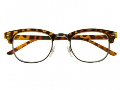 Tortoise Shell Retro JFK Style Reading Glasses-Bromley