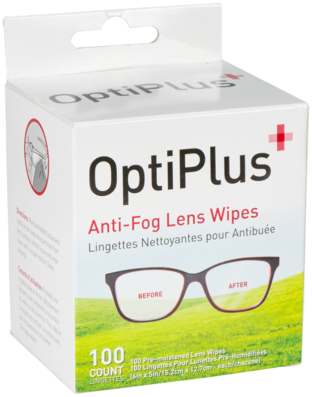 OptiPlus AntiFog Lens Wipes Eyecare Partners