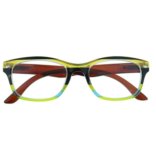 Reading Glasses - Unisex - Carnival - Brown / Multi