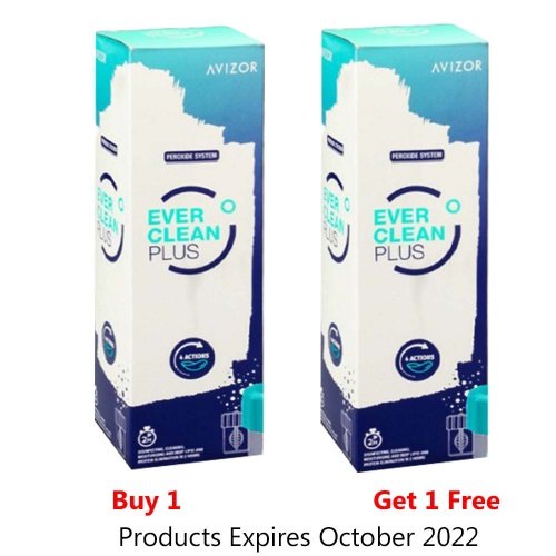 Ever Clean Plus by Avizor 225ml - *Sale - Buy 1 Get 1 Free* - Expiry October 2022 (Save £11.95)