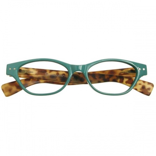 Reading Glasses - Womens - Layla - Turquoise & Tortoise Shell