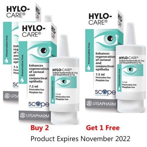 Hylo-Care - *Sale - Buy 2 get 1 Free* Expires November 2022 - Save £12.95)
