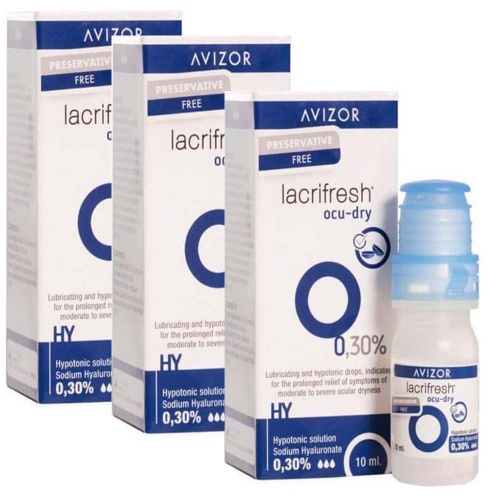 Lacrifresh Avizor Moisturising Dry Eye Drops 0.3% Eyecare Partners