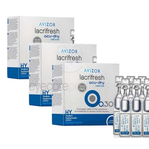 Lacrifresh Avizor Moisturising Dry Eye Drops 0.3% Eyecare Partners