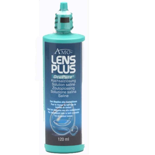 Buy Lens Plus Saline Solution for Contact Lenses from £2.75 per bottle