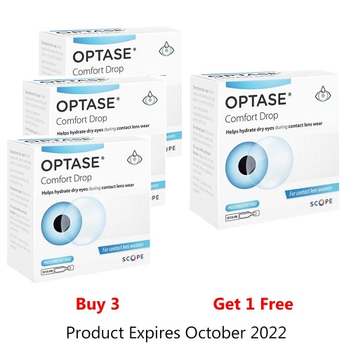 OPTASE® Comfort Drop - * Sale - Buy 3 Get 1 Free* - Expires October 2022 - Save £7.45