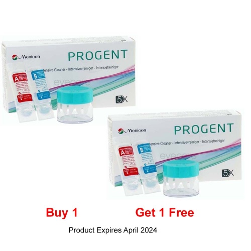 Menicon Progent *SALE* Buy 1 Get 1 Free - Product Expires April 2024