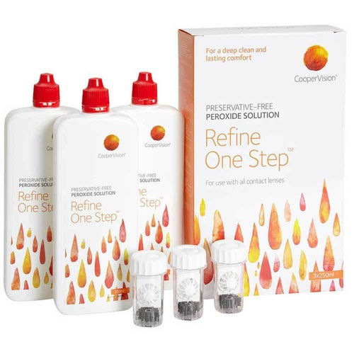 Refine One Step Contact Lens Solution
