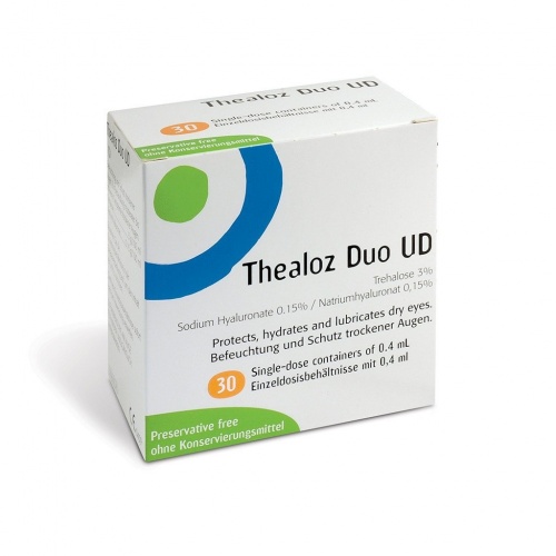 Thealoz DUO UD Unit Dose Vials Dry Eye drops Eyecare Partners