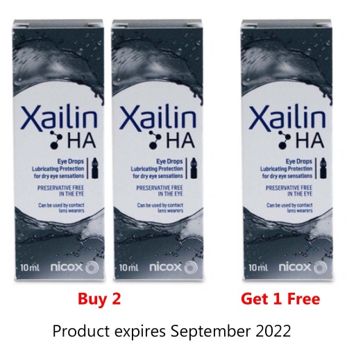 Xailin HA - *Sale - Buy 2 Get 1 Free* - Save £11.95 - Expires September 2022