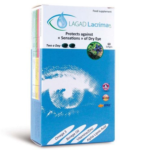 Lagad Lacrima Dry Eye Omega Oil Capsules