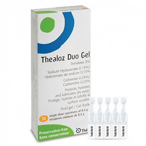 Thealoz Duo Eye Gel for Dry Gritty Sore Eyes Eyecare Partners