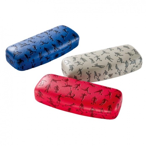 Libero Football Motif Glasses Case