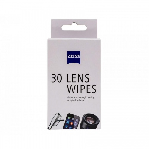 Zeiss Lens Wipes - 30 Wipes